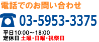 電話03-5953-3375